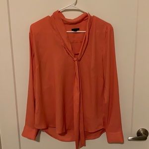 Anne Taylor- melon blouse.